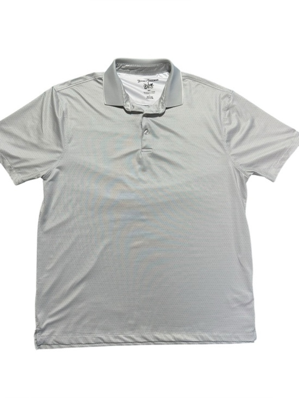 Hickey Freeman Light Silver Men’s Polo L
